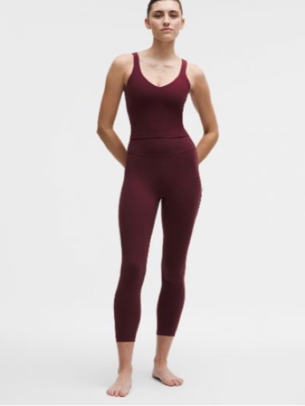 Lululemon Groove No Line High-Rise Tight 25" *Heart great condition